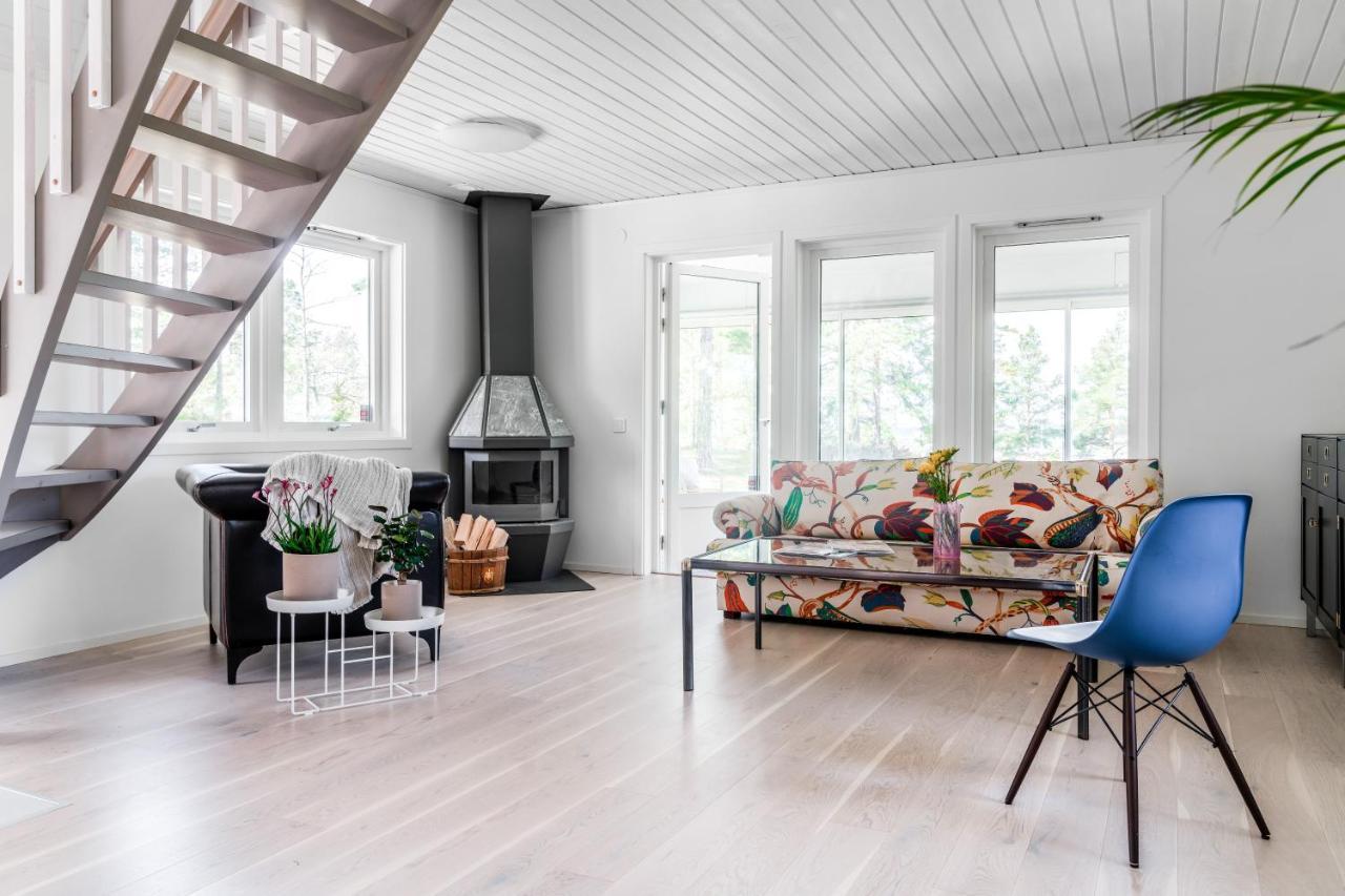 Elegant Home With Stunning Sea View And Garden Stockholm Eksteriør bilde