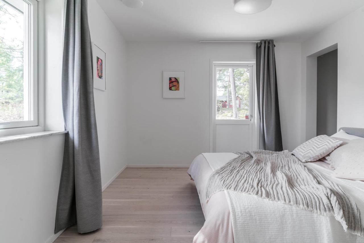 Elegant Home With Stunning Sea View And Garden Stockholm Eksteriør bilde