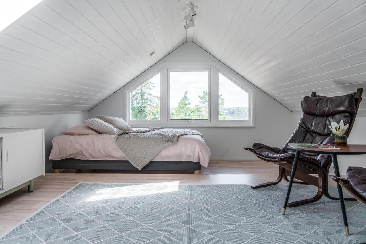 Elegant Home With Stunning Sea View And Garden Stockholm Eksteriør bilde
